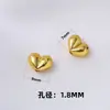 Etiqueta Colgante de Cobre Chapado en Oro para la Paz y la Riqueza, Cuentas Espaciadoras Zakiram, Accesorio para Pulsera DIY