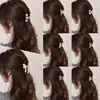 Presilha de Cabelo Pequena de Pérolas de Luxo, Presilha Exquisita para Meio Preso para Mulheres, Novo Modelo 2026, Acessório de Cabelo Presilha de Nuca