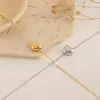 Collar Lele Jewelry para Mujer con Colgante de Corazón, Diseño Simple y Elegante, Enfoque Único y Dedicación, Cadena para Clavícula de Mujer con un Toque Minimalista y Lujoso