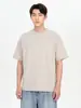 Camiseta de Manga Corta con Cuello Redondo y Mangas Raglán de Algodón Hielo de Secado Rápido para Hombre 2026 Verano Nueva Holgada Deportiva Transpirable