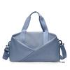 Saco de viagem de grande capacidade de curta distância saco de bagagem portátil leve moda feminina molhado e seco separação esportes fitness bag bolsa de treinamento