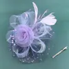 Explosiones Europeas y Americanas Tocados de Plumas Festival de Carreras de Caballos Escenario de Cock Performance Accesorios para el Cabello Cheongsam Flor para el Cabello Danza Cuadrada Yangko Retorcido