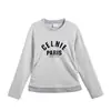 Camiseta Rayada de Primavera para Niñas 2026 Nueva Moda Tendencia Ropa Infantil Camiseta Base de Algodón Sudadera para Primavera y Otoño