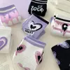 Calcetines para mujer Otoño Nuevo estilo japonés calcetines de media pantorrilla absorbentes de sudor rosa calle moda larga calcetines ins estilo coreano calcetines Zhuji