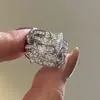 Anel de Dedo Indicador Estrela com Índice de Diamante Brilhante Estilo Francês Vintage Leve Luxo Exquisito de Alto Valor Tendência