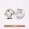 Broche de metal perlado de forma irregular, prendedor de corsage vintage de moda, accesorio para ropa, pasador antideslizante