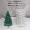 Molde para Vela Aromática de Muñeco de Nieve Lindo Estilo Coreano Ins Calabaza Navideña Molde para Árbol de Navidad DIY