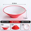 Tigela de Melamina para Macarrão Comercial, Tigela de Plástico para Sopa com Macarrão, Tigela Grande Picante para Hot Pot, Tigela Especial para Restaurante de Ramen, Louça de Melamina