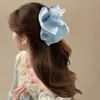Pinza para el Cabello de Pliegues Nube de Gama Alta, Pinza de Tiburón para Mujer, Nuevo Pasador de Moda Versátil para la Parte Posterior de la Cabeza, Accesorio para el Cabello Diario