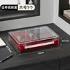 Caixa de armazenamento de documentos A4, transparente, para organizar documentos importantes da família, provas, escrituras de imóveis, certidões de nascimento, registros de vacinação e certificados
