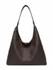 Bolso Tote Tejido de Alta Gama para Mujer 2026 Retro Casual de Gran Capacidad Bolso de Hombro para Viaje Moderno y Popular