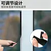 Tira de sellado a prueba de insectos para puerta corrediza transfronteriza, tira de goma a prueba de intemperie para mosquitera, tira de sellado para ventana a prueba de mosquitos y fugas en el lateral