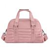 Bolsa de Fitness Nueva bolsa de viaje plisada de gran capacidad, bolsa de equipaje de almacenamiento versátil, separación de húmedo y seco, bolsa ligera para maternidad