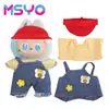 Adecuado para Ropa de Muñeca Labubu, Peluche Vinilo Sentado Fiesta Primera, Segunda y Tercera Generación Traje de Falda de Repuesto