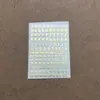 Venta al por mayor Transfronterizo Yeso Vela Aromaterapia 26 Pegatinas de Letras Pegatinas Digitales de Metal Pegatinas de Palabras Combinadas Pegatinas para Uñas Pegatinas de Palabras