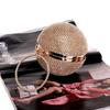 Bolsa de Noite Tendência Transfronteiriça Amazon Mais Vendida com Pedras de Diamante para Mulheres, Bolsa de Festa Banquete, Bolsa para Vestido de Noite, Bolsa para Cheongsam
