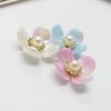 Kwai Sha novo diamante flor resina acessórios furo sapatos fivela diy acessórios sapatos flor acessórios acessórios para o cabelo atacado