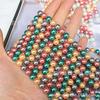 Cuentas de colores cuentas sueltas resaltan color mixto Perla de Concha diy accesorios de joyería de perlas productos semiacabados al por mayor