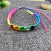 Pulsera de cuerda colorida tejida a mano para el Festival del Bote del Dragón Pulsera de cuerda del Festival del Bote del Dragón Regalo de tienda de regalos pequeños del Festival del Bote del Dragón Pulsera de mano