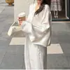 Moda de Verano 2026 para Mujer, Top Casual Cómodo, Versátil y Moderno, de Color Sólido, con Mangas Murciélago, para Usar como Prenda Exterior