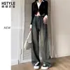 Jeans de Pierna Ancha para Mujer 2025 Tendencia Versátil Nuevos Petite Cintura Alta Holgados Caída Rectos Pantalones Estilo Primavera y Otoño