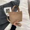 Bolso de Teléfono Móvil Mini Carta de Dama Bolso Retro de Gamuza 2025 Nuevo Bolso Cruzado Bordado para Mujer