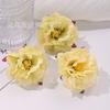 Flor de Peonía Simulada DIY Guirnalda Hecha a Mano Estilo Chino Material para Accesorios para el Cabello Material para Caja de Flores Flor Guía para Boda Flor Falsa