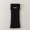 Conjuntos de Meias Empilhadas com Etiqueta de Metal para Mulheres, Outono e Inverno, Cor Sólida, Antiderrapante, Tamanho Único, Feito à Máquina, Fábrica Pode Acelerar, Meias da Moda, Costura Dupla