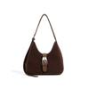 2026 Nuevo Otoño e Invierno de Gama Alta Estilo Francés Diseño de Nicho Bolso Esmerilado para Axila Bolso de Hombro para Mujer Diseño de Nicho