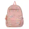 Mochila de estilo japonês muito estilosa para estudantes universitários, fofa e moderna para o estilo soft girl, adequada para o ensino fundamental II e médio, versátil e de grande capacidade