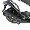 Muscle car wolf é adequado para tubo de escape Guangyang RacingH150, proteção da barra de escape, proteção do para-choque, modificação anti-queda