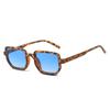 Gafas de Sol Cuadradas Nuevas Transfronterizas Estilo Europeo y Americano Único Estilo Copa de Vino Estrechas Amplias de Moda Casual Simples para Hombres