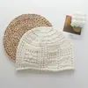Gorro de Punto Artístico Nuevo Estilo Japonés Tejido Hueco Retro para Mujer, Dulce y Lindo, Hace que la Cara Parezca Más Pequeña