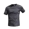 Nueva camiseta de manga corta transfronteriza 2026 para hombre, marca de tendencia en Instagram, estilo hip-hop europeo y americano, camiseta básica de cuello redondo, top de verano