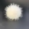 Pompón de Piel Sintética de Zorro Zapatos Sombreros Bufandas Accesorios Llaveros Colgantes para Bolsos Venta Directa de Fábrica de Accesorios Coloridos para Festivales Transfronterizos