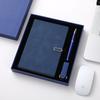 Caderno Quadrado com Fivela Atacado para Escritório de Negócios Bloco de Notas Literário de Alto Valor Conjunto Caixa de Presente com Pen Drive com Logo Impresso