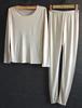 Ropa Interior Térmica Cómoda de Seda de Morera para Mujer al Mayoreo Ropa Delgada para Mujer Base Moldeadora para el Cuerpo Ropa y Pantalones de Otoño