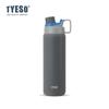 Tyeso nueva botella deportiva para exteriores de gran capacidad taza de conservación de calor de doble acero inoxidable taza de agua de alto valor de color
