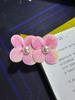 Atmosfera Super Fada Phalaenopsis Presilha de Cabelo Feminina Mori Lateral Bico de Pato Clipe Placa Traseira Presilha de Cabelo