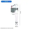 Fabricante de louças sanitárias para banheiro atacado peça única [acessórios para caixa acoplada] válvula de descarga retrátil acionada lateralmente