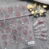 Pegatinas para Uñas de Fuegos Artificiales Dorados Soñadores 5D Repujadas Tridimensionales Fuegos Artificiales de Año Nuevo Pegatinas Decorativas para Uñas DIY Modelo Tj