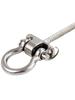 Saco de Boxeo Hamaca Silla Colgante Gancho de Tornillo de Madera Anillo Colgante de Soporte de Carga de Acero Inoxidable Gancho para Columpio