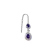Horquilla con colgante de gota de agua simple transfronteriza con diamantes de imitación, cadena para la frente, cadena para el cabello, estilo europeo y americano