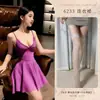 Lencería Sexy con Brillo y Atractivo Conjunto de Camisola y Ropa de Dormir para Discoteca al por Mayor Qqny6233