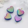 Estrella Brillante de Cuatro Puntas Pegamento en Crema Hecho a Mano DIY Funda para Teléfono Móvil Imán para Refrigerador Diadema Accesorios para el Cabello Parche de Joyería Accesorios de Resina