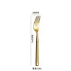 Acero Inoxidable 304 Vajilla Occidental Cuchillo, Tenedor, Cuchara de Estilo Romano, Cuchara de Servir, Espátula para Pasteles, Cuchillo para Mantequilla, Utensilios de Servicio para Restaurante