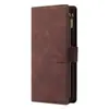 Adecuado para Redmi Note14 Billetera con Cremallera Multi-Tarjeta A4 5G/14C 4G/K60 Tarjeta Funda de Teléfono Móvil de Cuero