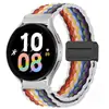 Para Huawei GT5 Correa de Reloj Hebilla Magnética Trenzada de Nylon 18mm Bucle para Mujer Correa de Reloj Samsung watch7