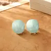 Brincos de Gota de Óleo com Areia Líquida Colorida Doces, Simples e Modernos, Sensação de Alto Padrão, Brincos Geométricos Frescos, Acessórios Personalizados Estilo Feminino