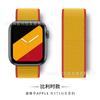 Adequado para Pulseiras Apple Watch, Pulseira de Nylon Apple Watch Watch11 Pulseiras de Relógio, Série Internacional Bandeira Nacional